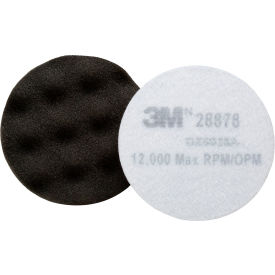 3m 7100085948 3M™ Finesse-it™ Advanced Foam Buffing Pad, 28878, 3-1/4" Dia., Dark Gray, 10 Bag image.