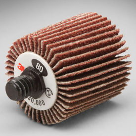 3M™ Flap Wheel Type 84 244D  1" x 1" x 1/4-20 External 120 Grit Aluminum Oxide 