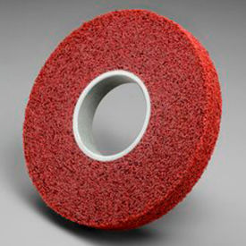 3M™ Scotch-Brite™ Metal Finishing Wheel MF-WL 12" x 5" x 1" Aluminum Oxide MED 