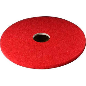 3m 7000000676 3M™ 12" Buffing Pad, Red, 5 Per Case image.