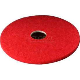 3m 7000000678 3M™ Red Buffer Pad 5100, 14 in, 5/case image.