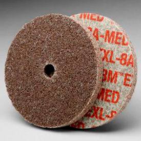 EXL Unitized Wheel 3" x 1/4" x 1/4" Aluminum Oxide 8A MED view 2