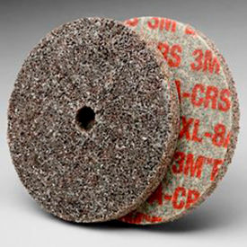 3M™ Scotch-Brite™ EXL Unitized Wheel 3" x 1/4" x 3/8" Aluminum Oxide 8A CRS 