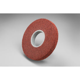 3M™ Scotch-Brite™ Metal Finishing Wheel MF-WL 8" x 3" x 1" Aluminum Oxide MED 