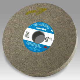 3M™ Scotch-Brite™ Light Deburring Wheel 6" x 1" x 1" FIN 8S Grit Silicon Carbide 