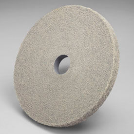 3M™ Scotch-Brite™ EX2 Deburring Wheel 6" x 1/2" x 1" FIN 8S Grit Silicon Carbide 