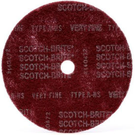 3m 7010328947 3M™ Scotch-Brite™ High Strength Disc 12" x 1-1/4" VFN Grit Aluminum Oxide image.
