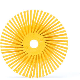 3M™ Scotch-Brite™ Radial Bristle Disc 3" x 3/8" Ceramic 80 Grit 
