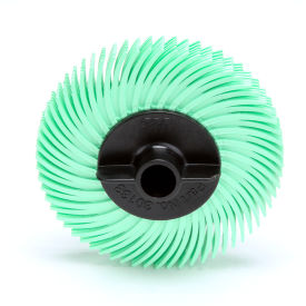 3M™ Scotch-Brite™ Radial Bristle Disc Thin Bristle 2" x 3/8" Ceramic 1 Micron Grit 