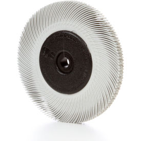 3M™ Scotch-Brite™ Radial Bristle Brush 6" x 7/16" x 1" with Adapter Ceramic 120 Grit 