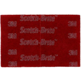 3m 7100023339 3M™ Scotch-Brite™ PRO Hand Pad With Aluminum Oxide Grit, 6" x 9", 20 Pads image.
