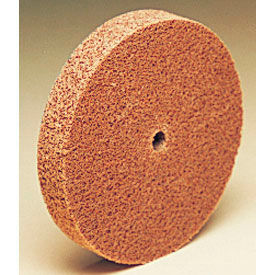 3M™ Scotch-Brite™ Cut and Polish Unitized Wheel 3" x 1/2" x 1/4" FIN Grit Aluminum Oxide 