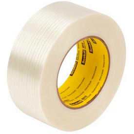 3m 7000048608 3M™ Scotch® 8915 Clean Removal Filament Tape 2" x 60 Yds. 6 Mil Clear image.