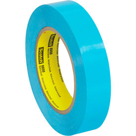 3m 7000048850 3M™ Scotch® 8898 Strapping Tape 1" x 60 Yds. 4.6 Mil Blue image.