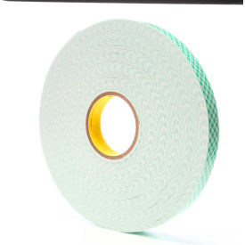 3m 7000049238 3M™ 4016 Multipurpose Mounting Tape 3/4" x 15 Yds. 62 Mil Off White image.