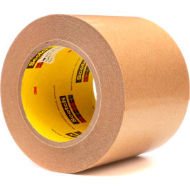 3m 7000122482 3M™ 465 Adhesive Transfer Tape 4" x 60 Yds. 2 Mil Clear image.