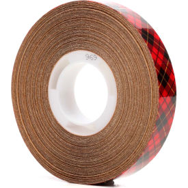3m 7000123313 3M™ Scotch® 969 ATG Adhesive Transfer Tape 1/2" x 18 Yds. 5 Mil Clear image.