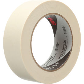 3M™ 201+ General Use Masking Tape 1-1/2"W x 60 Yds. 4.4 Mil Tan