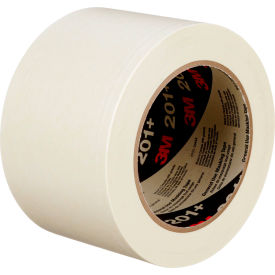 3M™ 201+ General Use Masking Tape 3"W x 60 Yds. 4.4 Mil Tan