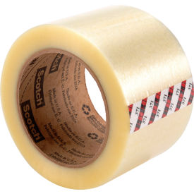 3m 7100139450 3M™ Scotch® 371 Carton Sealing Tape 3" x 110 Yds. 1.8 Mil Clear image.