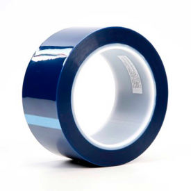 3m 7000049778 3M Polyester Tape 8991 1" x 72 Yards - Blue image.