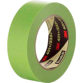 3m 7000124899 3M™ 401+ Masking Tape 2.83"W x 60 Yards - Green image.