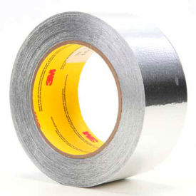 3m 7100053645 3M™ Aluminum Foil Tape 425 Silver, 1/2" x 180, 4.6 Mil image.