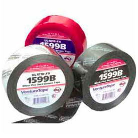 3m 7100043909 3M™ Venture Tape™ UL181B-FX Polypropylene Duct Tape 1599B Silver, 2-13/16" x 360, 3 Mil image.