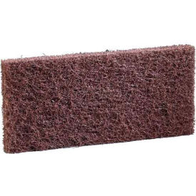 3m 7000002408 3M Doodlebug™ Heavy Duty Scrubbing Pad , Brown, 20 Pads - 8541 image.
