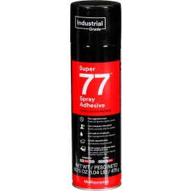 3M™ Super 77™ Multipurpose Spray Adhesive 13.44 oz. Capacity Transparent
