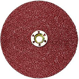 3m 7100099218 3M™ Fibre Disc 782C, 80+, 5" x 7/8 in, Die 500P, 25 per inner, 100 Per Case image.