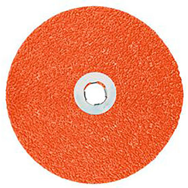 3m 7100099226 3M™ Fibre Disc 787C TN Quick Change 787C, 5" 80+, 25 per inner 100 Per Case image.