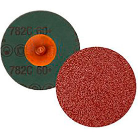 3m 7100100885 3M™ Roloc™ Fibre Disc 782C, 60+, TR, 3 in, Die R300V, 50 per inner, 200 Per Case image.