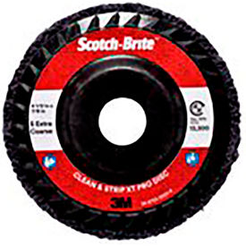 3m 7100175393 Scotch-Brite™ Clean and Strip XT Pro Disc, T27, 4-1/2" x 7/8 in, S XCS, 10 Per Case image.