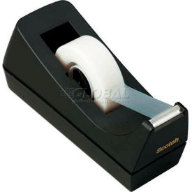 3m C38BK Scotch® Economical Desktop Tape Dispenser, Black, 1 Pack image.
