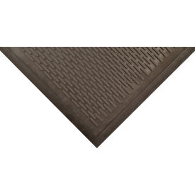 NoTrax® T29 Ridge Scraper™ Entrance Mat 1/4" Thick 3' x 5' Black
