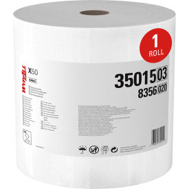 WypAll® GeneralClean X50 Cloths Jumbo Roll 13.4 x 9.8 White 1100/Roll