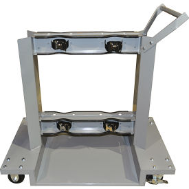 Justrite® 4 Cylinder Wheeled Cart G-430 - 40"W x 24"D x 31"H - 1600 Lb. Capacity