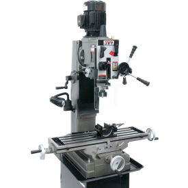 JET 351150 JMD-45GH Geared Head Square Column Mill Drill with Newall DP700 2-Axis DRO