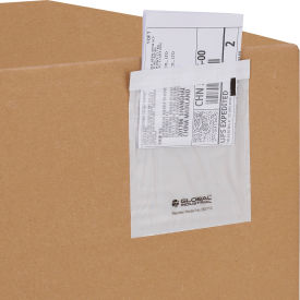 Global Industrial 354710 Global Industrial™ Packing List Envelopes, 4-1/2"L x 5-1/2"W, Clear, 1000/Pack image.