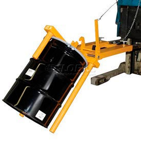Global Industrial 795400 Global Industrial™ Forklift Mount Horizontal Drum Positioner, Racker & Lifter 800 Lb. Capacity image.