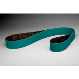 3M™ Cloth Belt 577F 1-1/2" x 60" 80 Grit Alumina Zirconia 