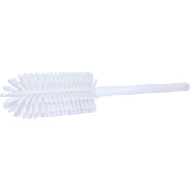 Carlisle Sanitary Maintenance 40001EC02 Carlisle 40001EC02- Sparta® Polyester Bottle Brush, 16" Long, White image.
