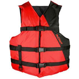 Flowt 40202-2-OS Flowt 40202-2-OS Multi Purpose Life Vest, Red, Oversize Adult image.