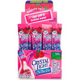 Crystal Light® On-The-Go Mix Sticks Raspberry Ice 0.08 oz. 30/Box