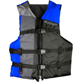 Flowt 40301-2-OS Flowt 40301-2-OS All Sport Life Vest, Blue, Oversize Adult image.