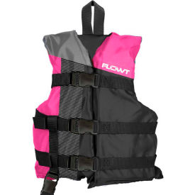 Flowt 40310-2-CLD Flowt 40310-2-CLD All Sport Life Vest, Pink, Child image.