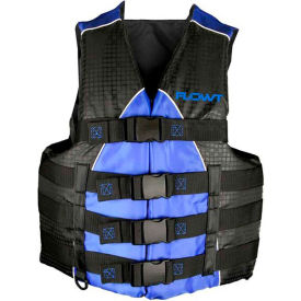 Flowt 40401-2-S/M Flowt 40401-2-S/M Extreme Sport Life Vest, Blue, Small/Medium image.