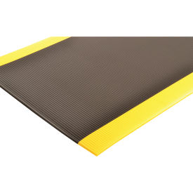 Razorback Anti Fatigue Mat 1/2" Thick 2' x 60' Black/Yellow Border view 2