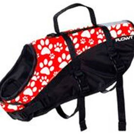 Flowt 40902-2-S Flowt 40902-2-S Dog Life Vest, Red, Small image.